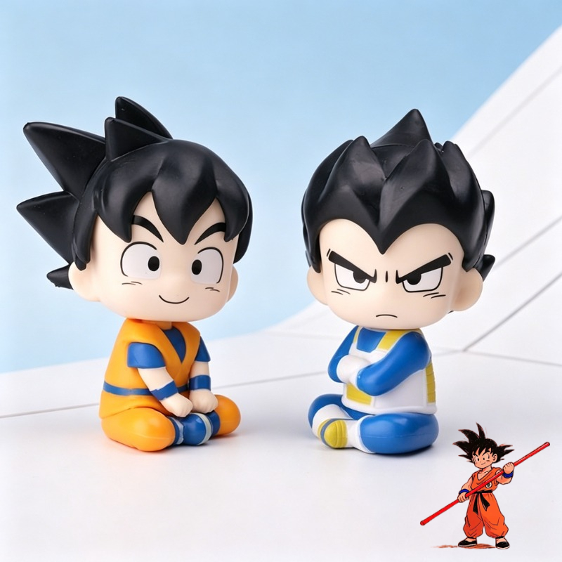 Anime Merchandise Wholesale - Dragon Ball chibi Son Goku Vegeta