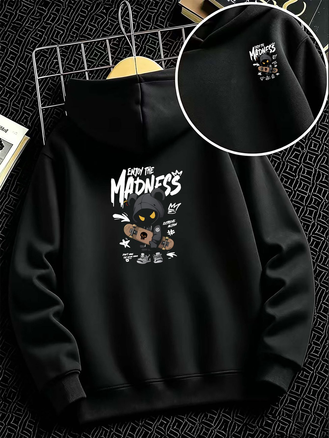 Boys' Fashion Hoodie: A Loose- - Anime Merch Hoodie review and price