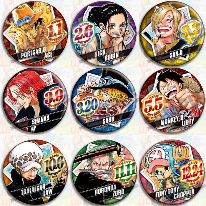 One Piece Anime Badge Set Offi - Zoro Anime Merchandise review and price