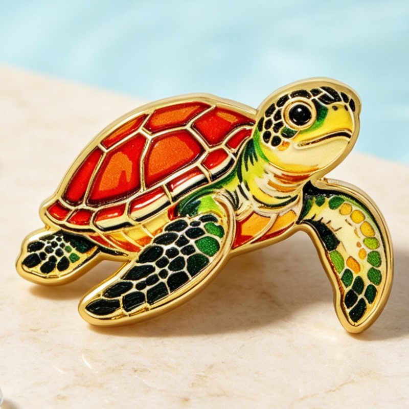 Vibrant Ocean Animal Enamel Pi - Enamel Pin Set review and price