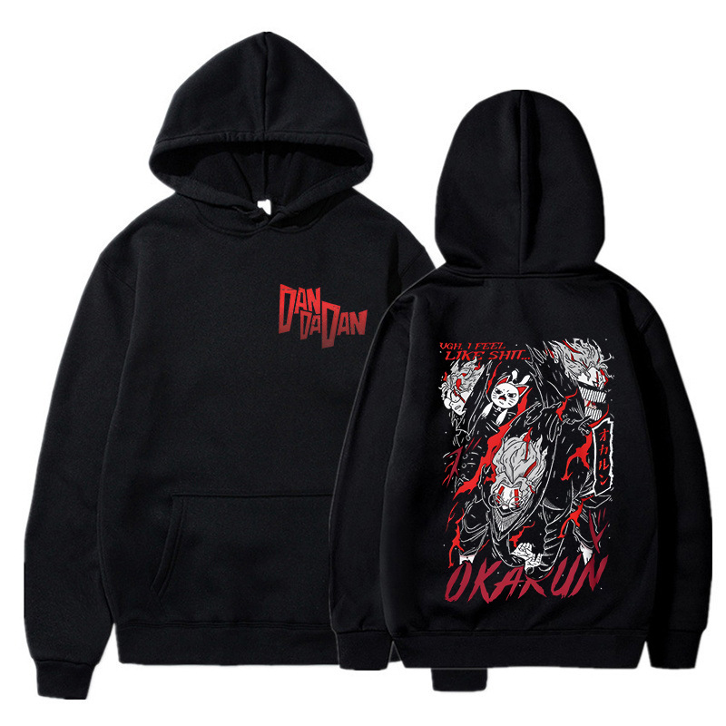 Dandadan Ayase Momo Okarun Gra - Anime Merch Hoodie review and price