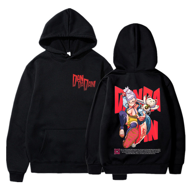 Dandadan Ayase Momo Okarun Gra - Anime Merch Hoodie review and price