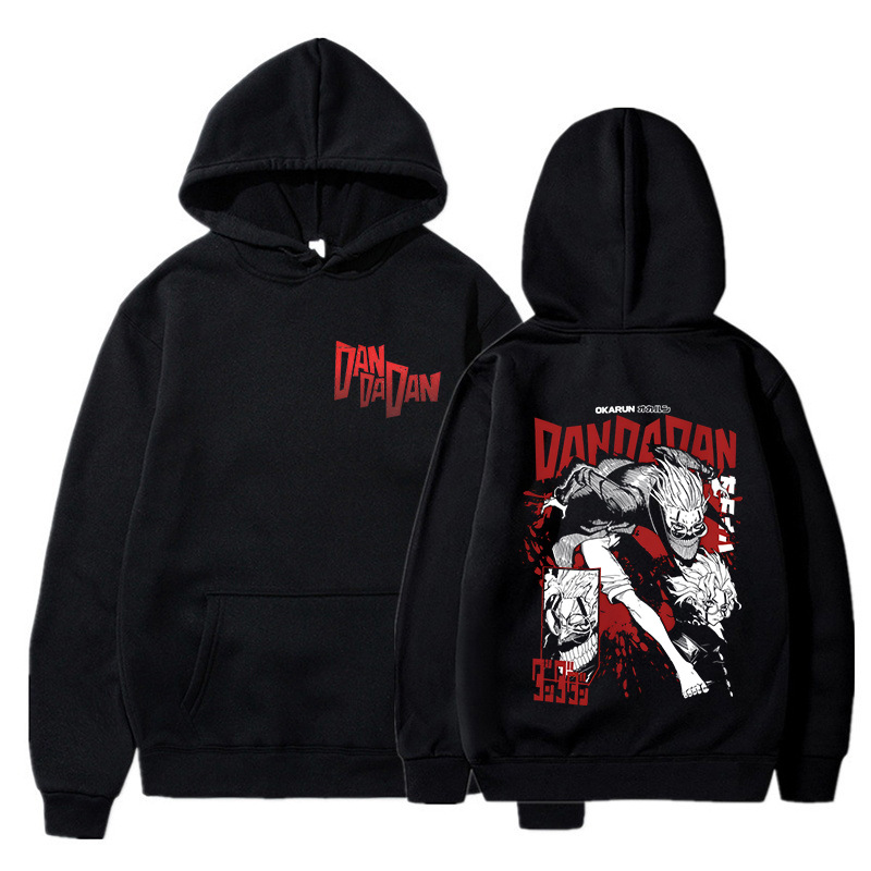 Dandadan Ayase Momo Okarun Gra - Anime Merch Hoodie review and price