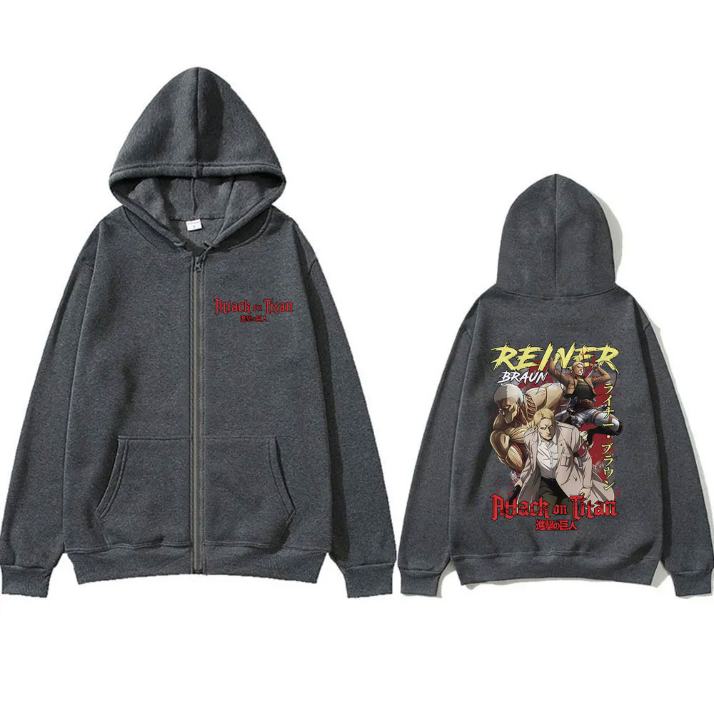 Anime Attack on Titan Reiner B - Anime Merch Hoodie review and price