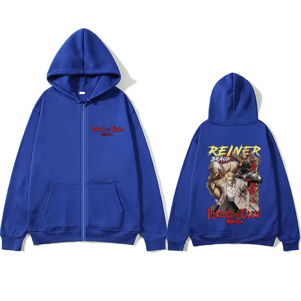 Anime Attack on Titan Reiner B - Anime Merch Hoodie review and price