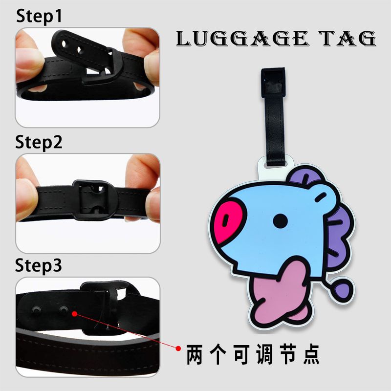 BT21 cartoon cute keychain Kaw - Anime Merchandise Online review and price