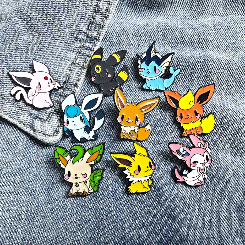 Hot 9 Pcs Anime Elf Brooch Set - Enamel Pin Set review and price