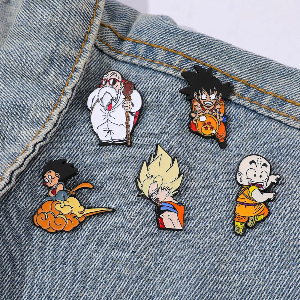 5 Pcs Classic Popular Anime Br - Enamel Pin Set review and price