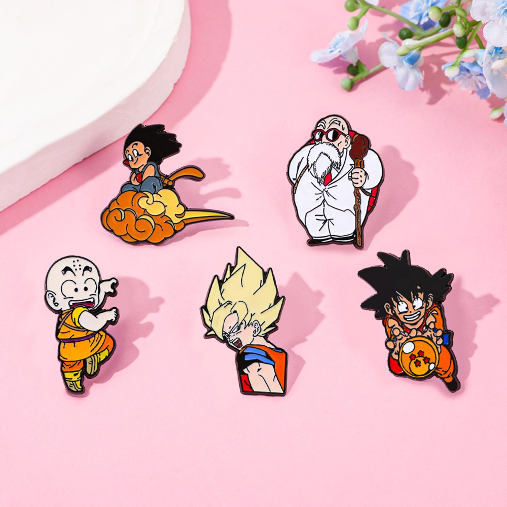 5 Pcs Classic Popular Anime Br - Enamel Pin Set review and price