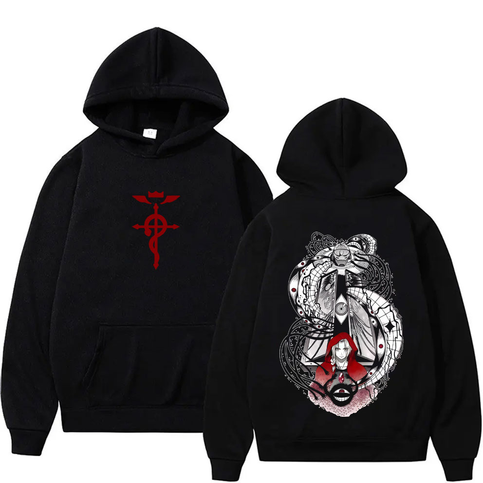 Hot Japanese Anime Fullmetal A - Anime Merch Hoodie review and price