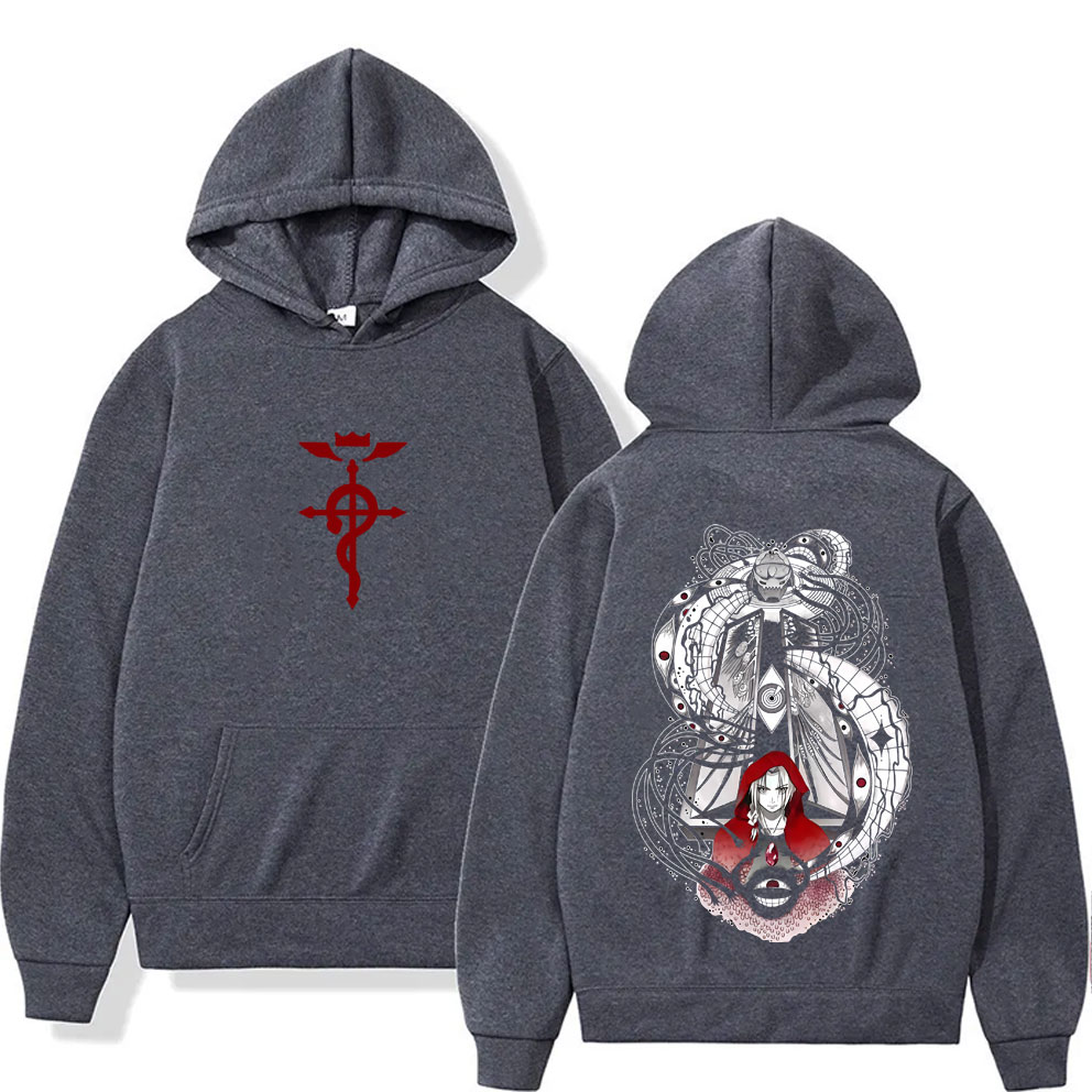 Hot Japanese Anime Fullmetal A - Anime Merch Hoodie review and price