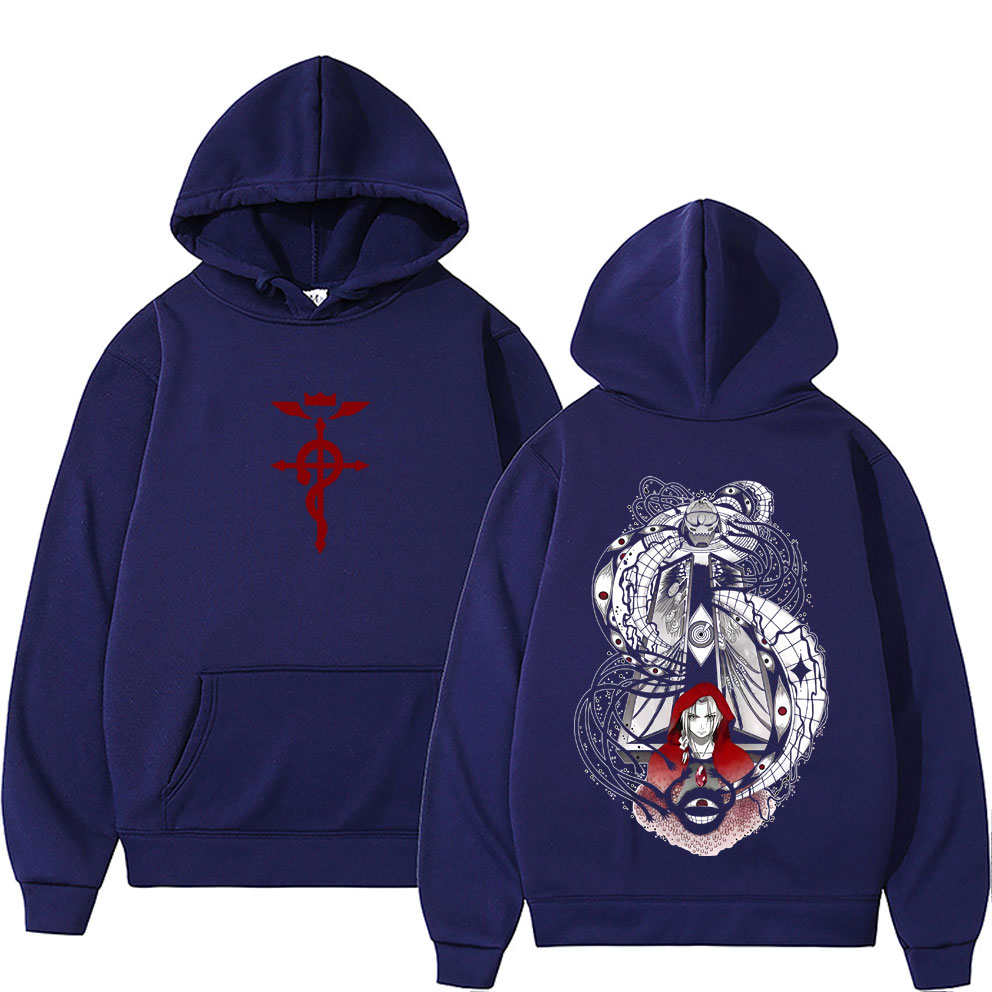 Hot Japanese Anime Fullmetal A - Anime Merch Hoodie review and price