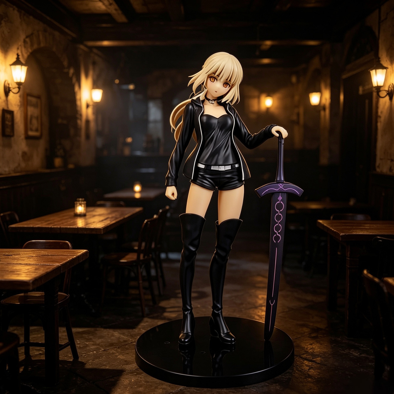 Anime Figurine Dark Knight Des - Premium Anime Merchandise review and price