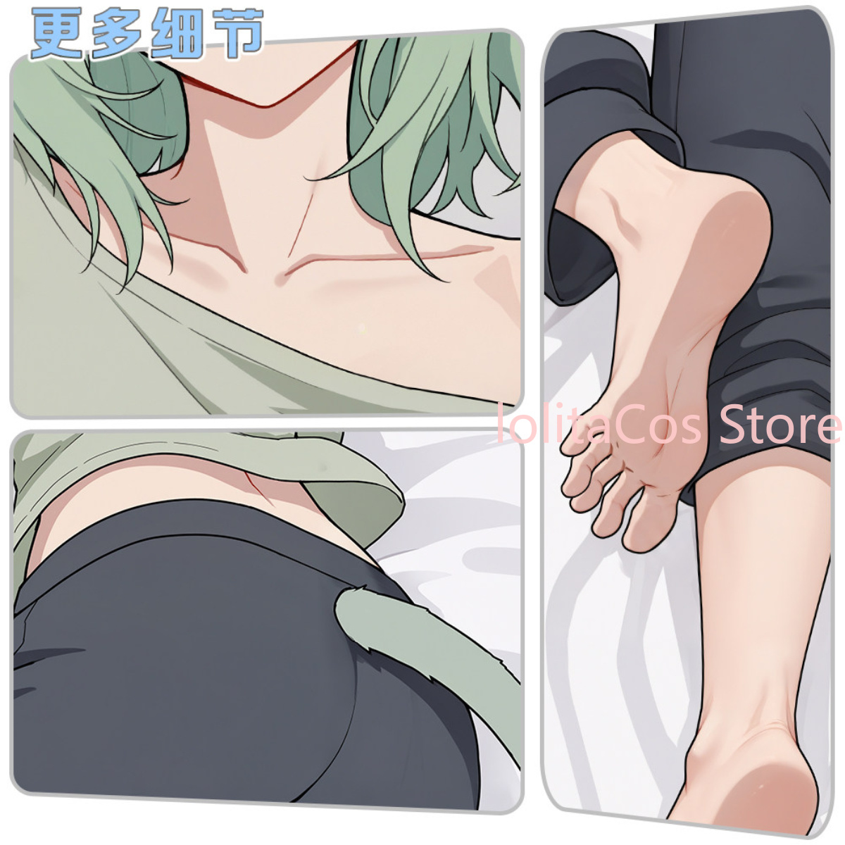 Chainsmoker Cat Yani Neko Sato - Body Pillow Cover review and price