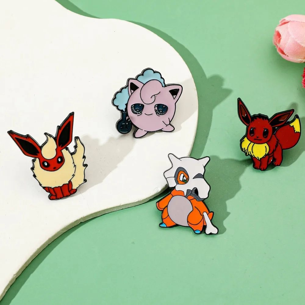 4 Pcs Characters Cartoon Brooc - Enamel Pin Set review and price