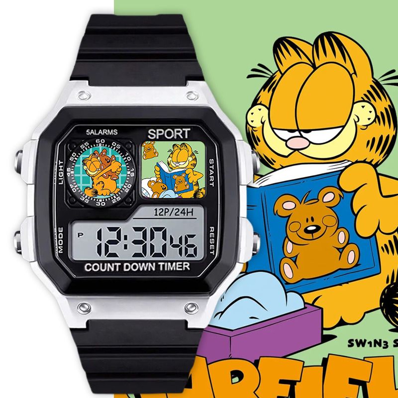 Garfield cartoon cute student  - Anime Merchandise Wholesale review and price