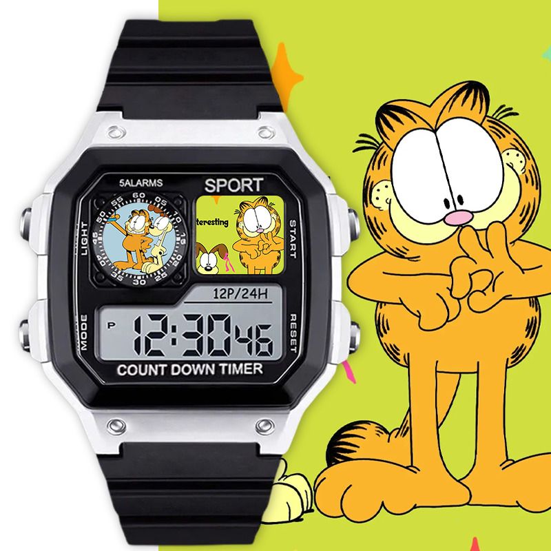 Garfield cartoon cute student  - Anime Merchandise Wholesale review and price