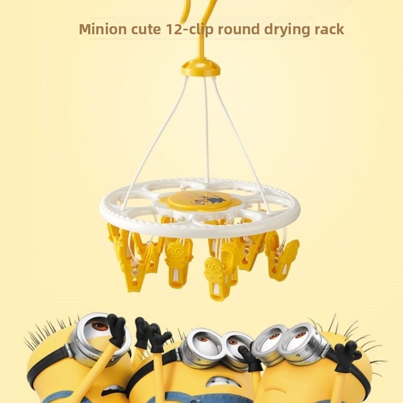 Minions cartoon cute round clo - Anime Merchandise Wholesale review and price
