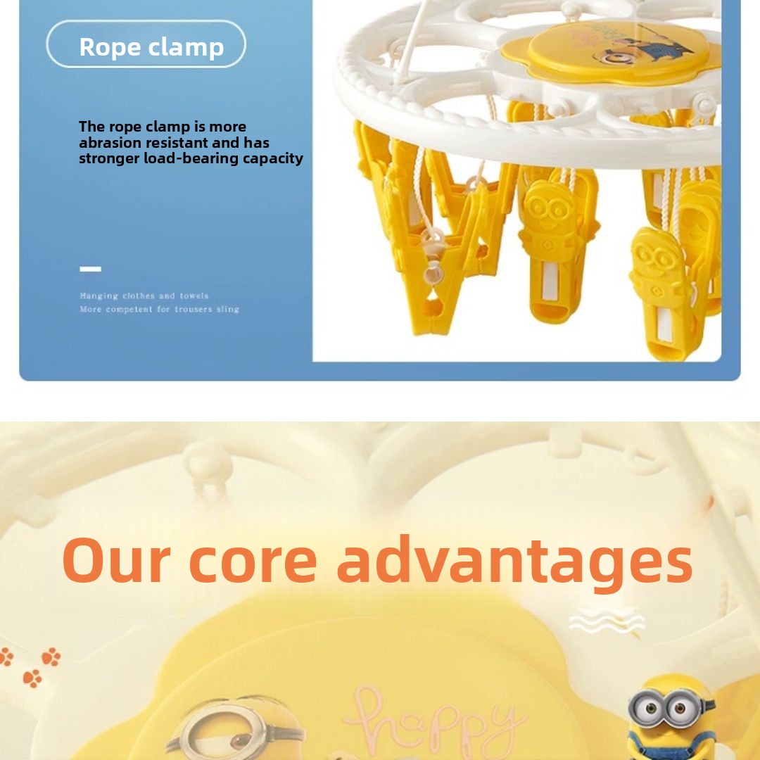 Minions cartoon cute round clo - Anime Merchandise Wholesale review and price