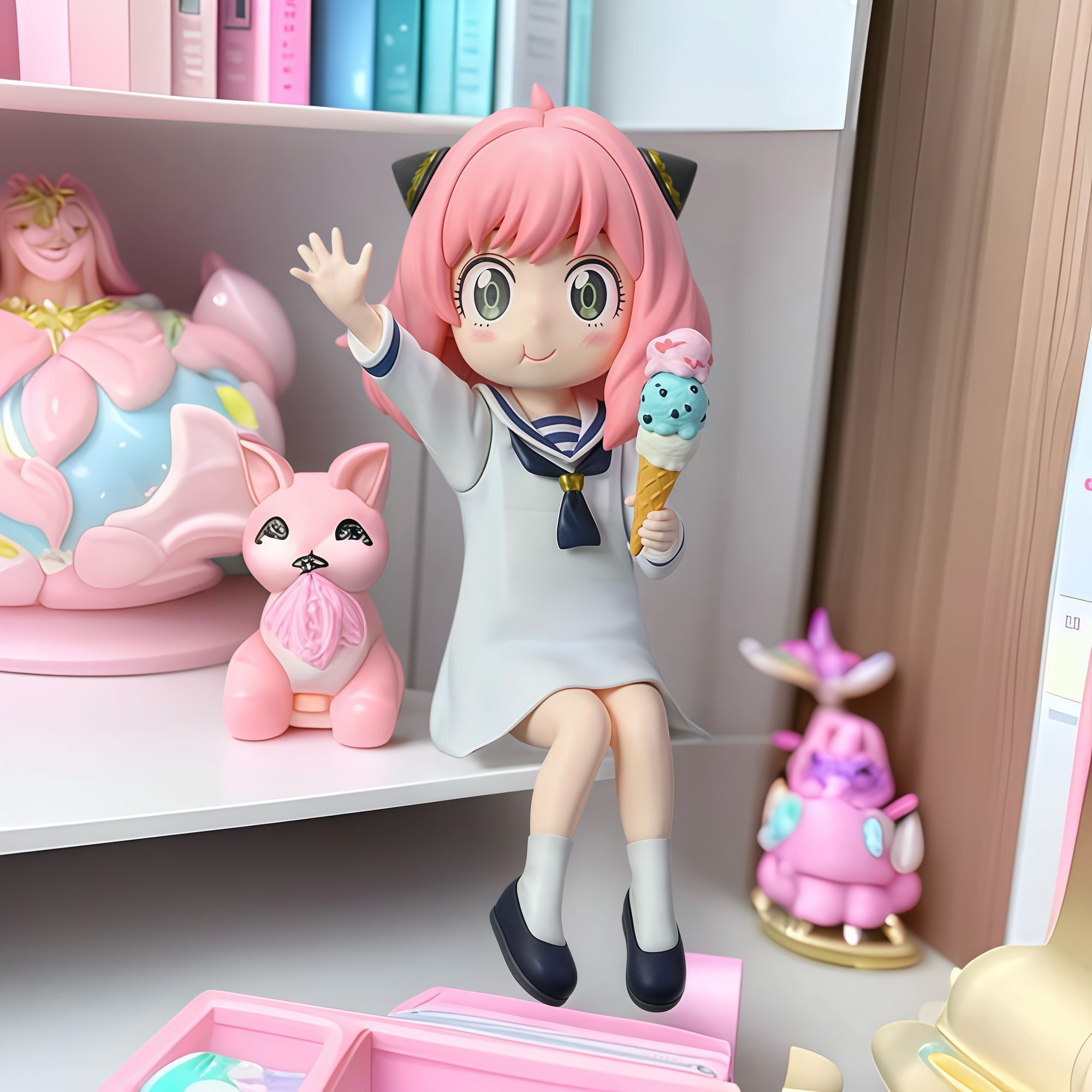 Premium Version Ice Cream Anya - Premium Anime Merchandise review and price